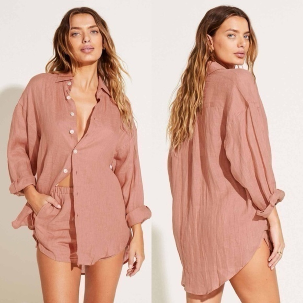 New with Tags Vitamin A Linen Top